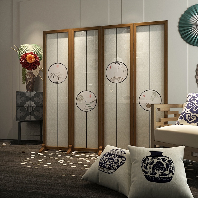 憶江南雅韻屏風，愜意雅致中式屏風