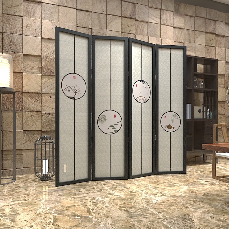 憶江南雅韻屏風，愜意雅致中式屏風