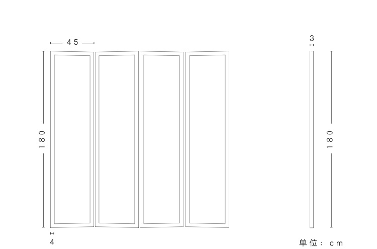 憶江南雅韻屏風，愜意雅致中式屏風