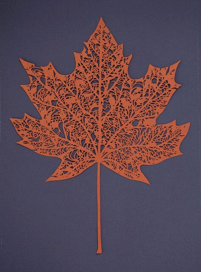 精致有趣的手工剪紙，中國(guó)紅剪紙藝術(shù)