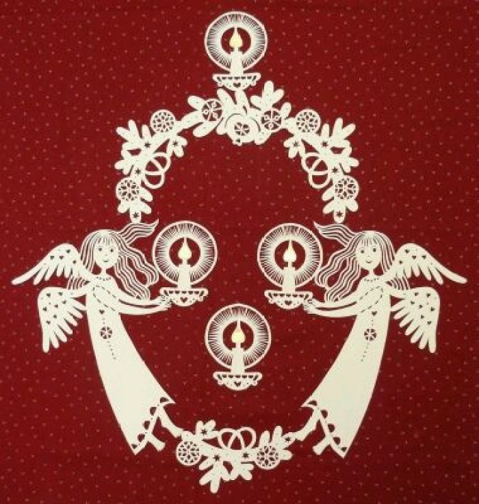 精致有趣的手工剪紙，中國(guó)紅剪紙藝術(shù)