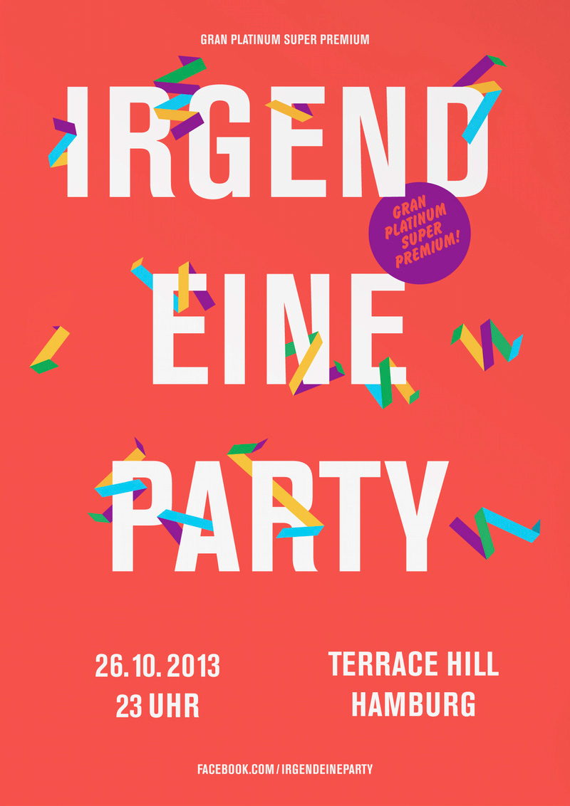 創(chuàng)意有趣字體海報，精美個性海報設(shè)計