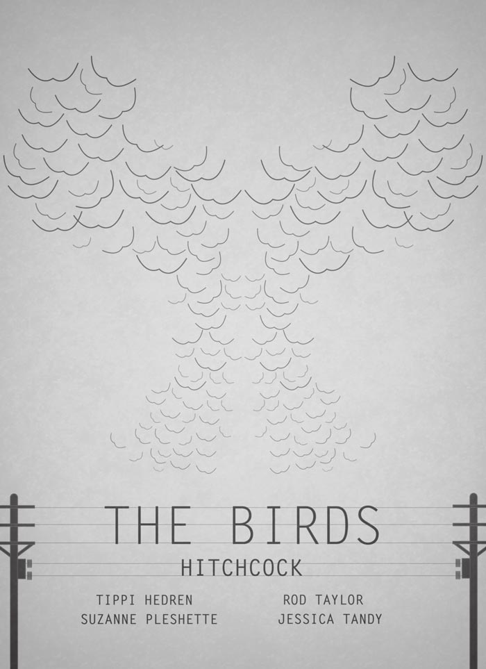 黑暗風(fēng)格電影海報(bào)，簡(jiǎn)易個(gè)性海報(bào)設(shè)計(jì)