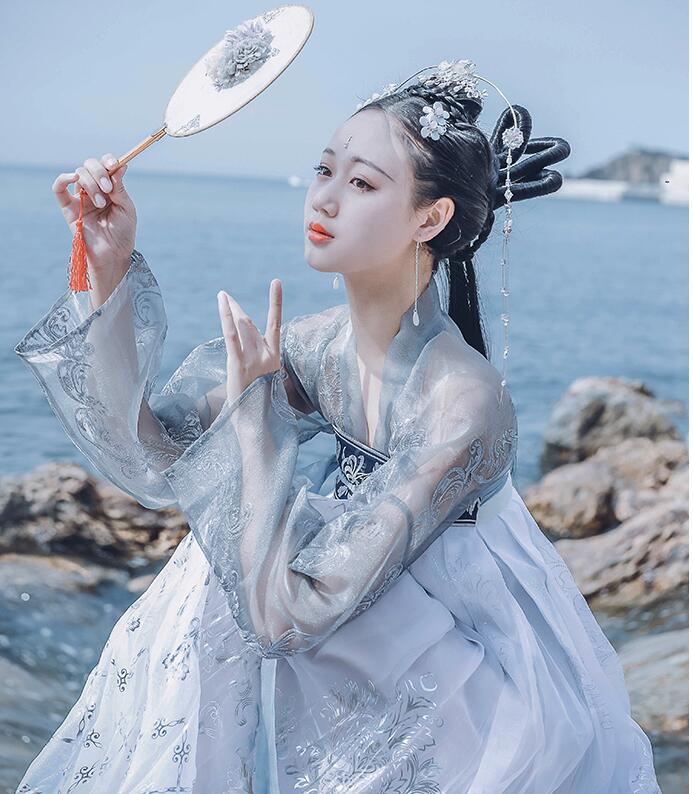 漢服齊胸襦裙，日常清新仙女裙