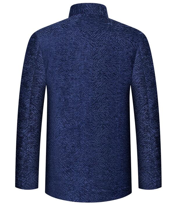 中老年人款仿唐中山裝，家佳樂文學(xué)復(fù)古刺繡中山裝