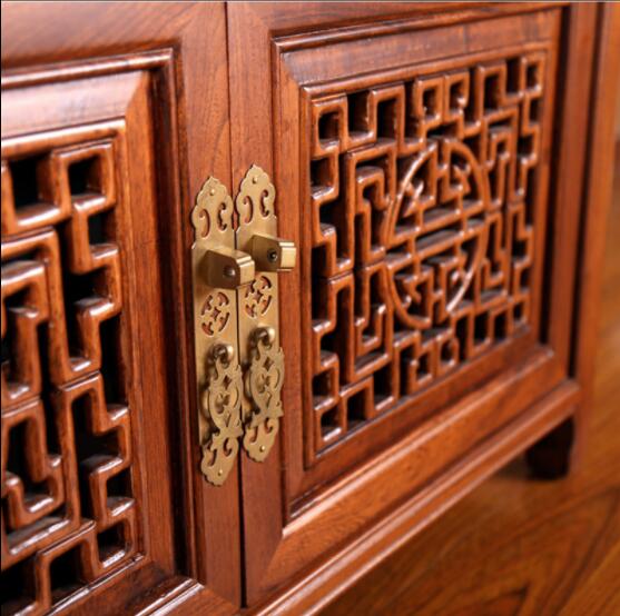 古典榆木家具，中式儲(chǔ)物玄關(guān)凳子