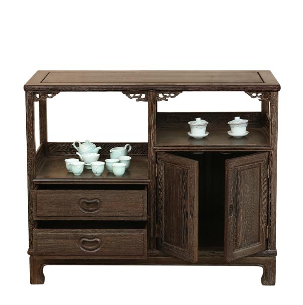 明清古典雞翅木柜子，中式仿古實(shí)木原木儲物柜