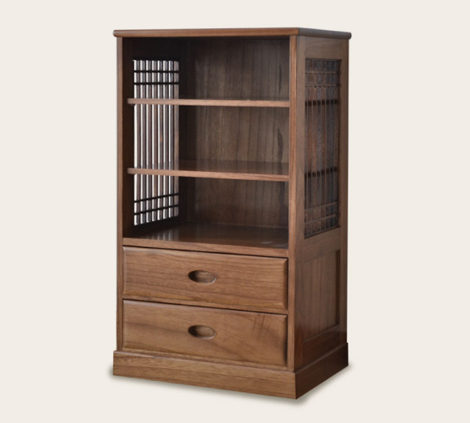 新中式仿古家具儲(chǔ)物柜子，復(fù)古明清實(shí)木和風(fēng)柜