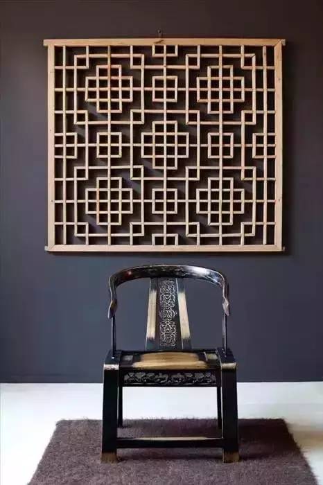 復(fù)古實(shí)木椅子，簡潔優(yōu)美明式圈椅