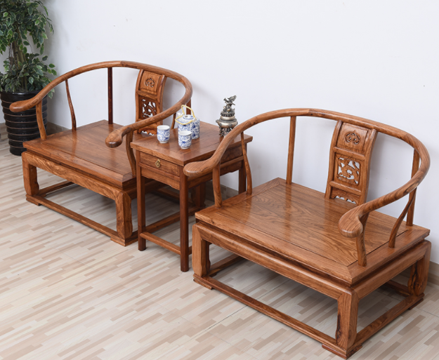 簡約花梨木禪椅，中式雕花太師椅
