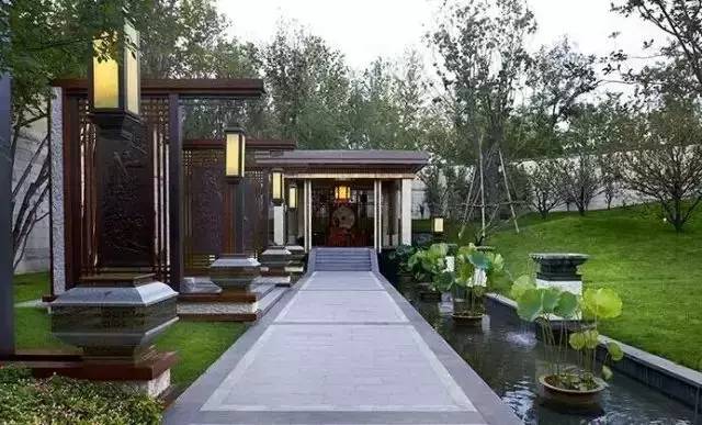 論新中式建筑中的景觀(guān)手法，傳統(tǒng)藝術(shù)構(gòu)造