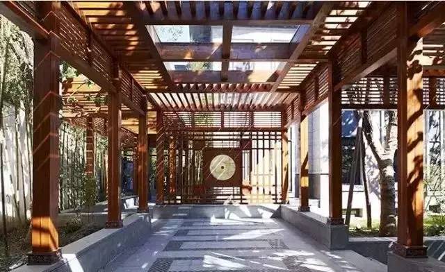 論新中式建筑中的景觀手法，傳統(tǒng)藝術(shù)構(gòu)造