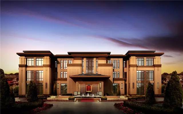 新中式建筑，禮序東方美學(xué)傳承