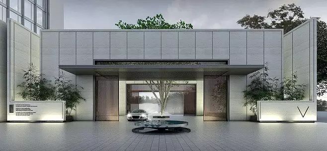 100個(gè)新中式入口，中國新中式建筑的精髓