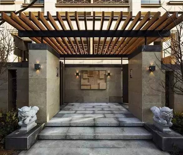 100個新中式入口，中國新中式建筑的精髓