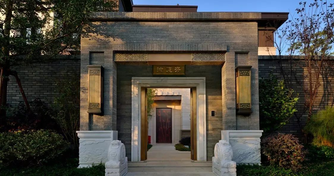 100個(gè)新中式入口，中國(guó)新中式建筑的精髓