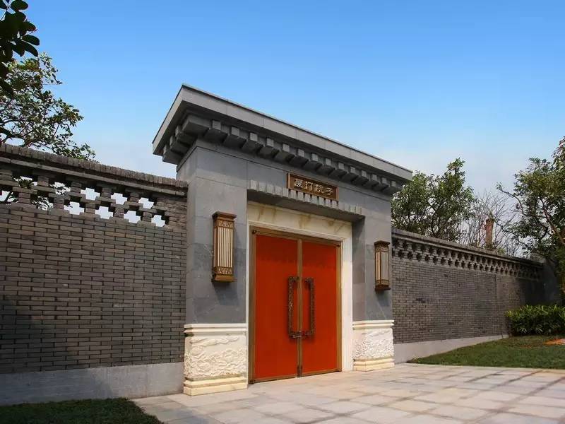 100個(gè)新中式入口，中國(guó)新中式建筑的精髓