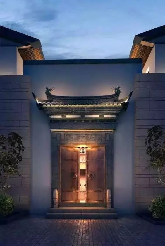100個新中式入口，中國新中式建筑的精髓