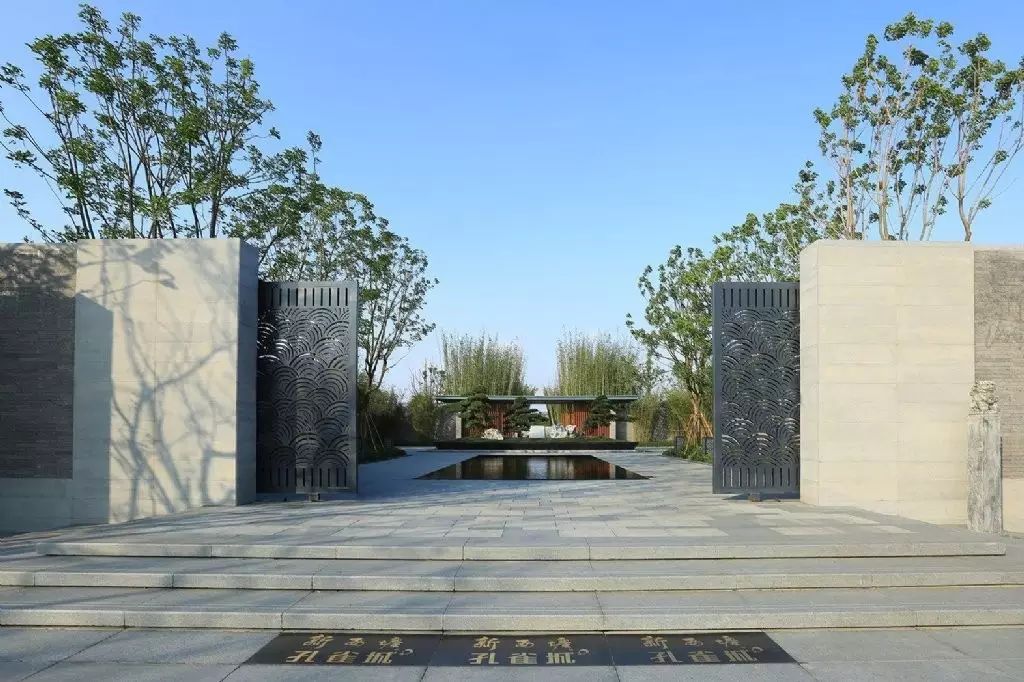 100個(gè)新中式入口，中國(guó)新中式建筑的精髓