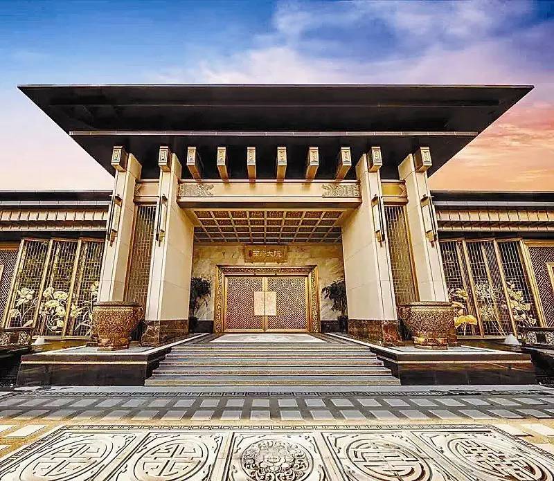 100個(gè)新中式入口，中國(guó)新中式建筑的精髓