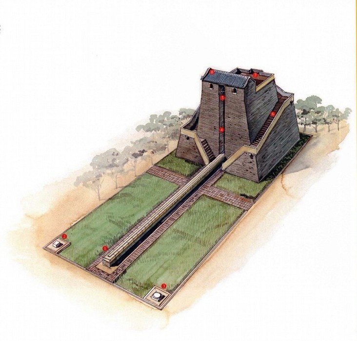 穿墻透壁，手繪中國(guó)古代經(jīng)典古建筑