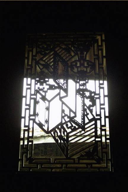 古建筑的眼睛，花樣隔窗