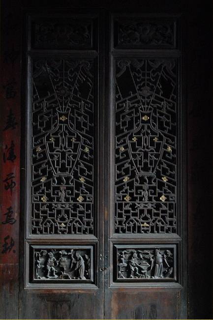 古建筑的眼睛，花樣隔窗