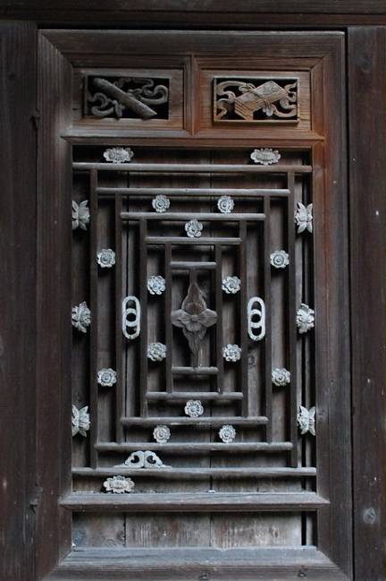 古建筑的眼睛，花樣隔窗