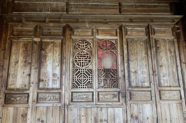 古建筑的眼睛，花樣隔窗