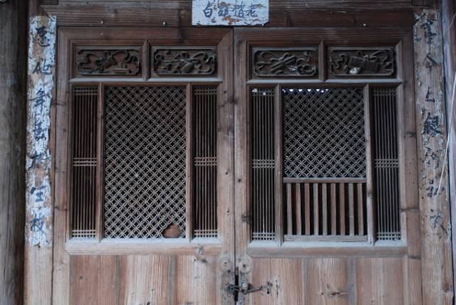 古建筑的眼睛，花樣隔窗