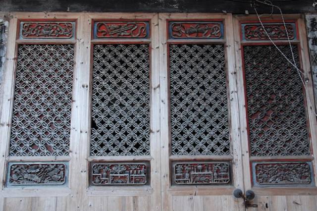 古建筑的眼睛，花樣隔窗
