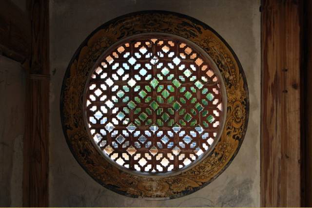 古建筑的眼睛，花樣隔窗