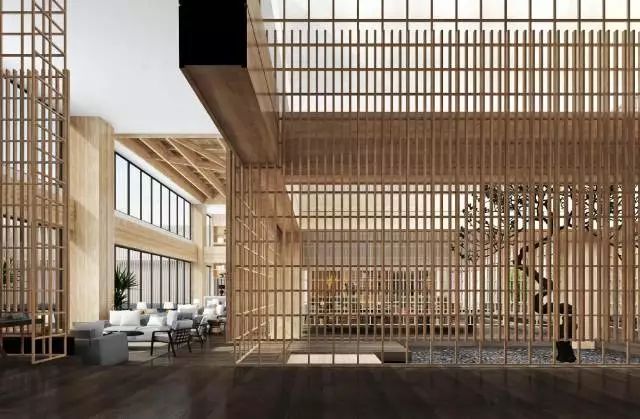 來自時光花絮，新中式建筑