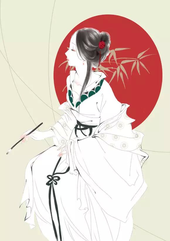 唯美古風(fēng)圖片:寒月退霜風(fēng)滿(mǎn)樓，夜靜人幽滿(mǎn)腔愁