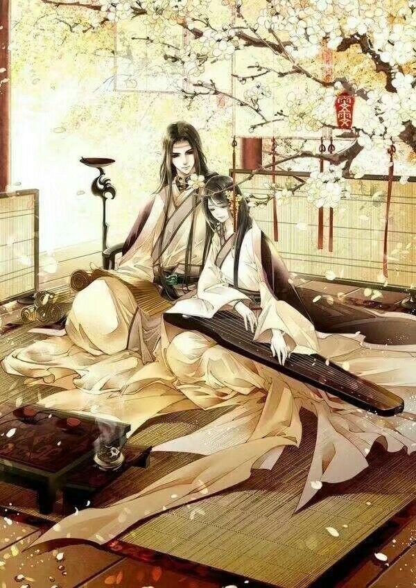 唯美古風圖片：我亦逢場作戲人，紅顏為誰美