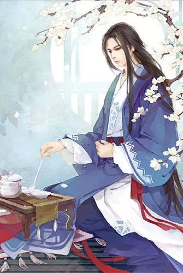 唯美古風圖片：痛苦的相思引燃了另一種獨孤