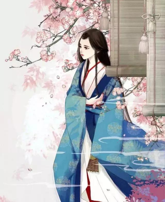 唯美古風圖片：痛苦的相思引燃了另一種獨孤