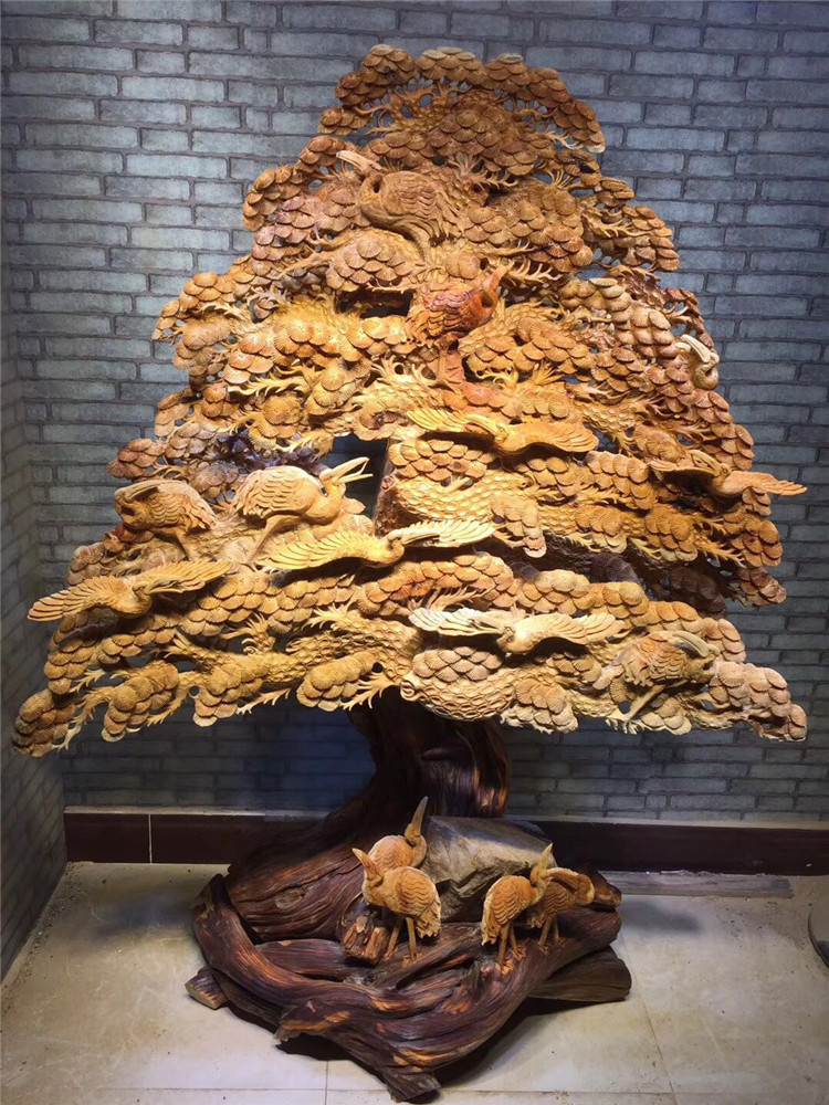 七款栩栩如生的木雕，精美絕倫的木雕