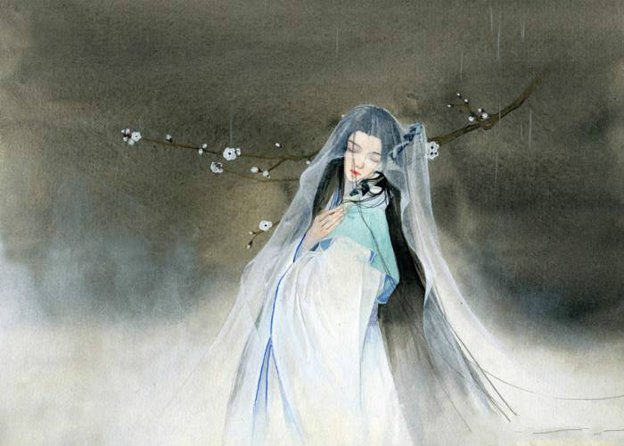 唯美古風(fēng)圖片：似水流年，恍然又一年