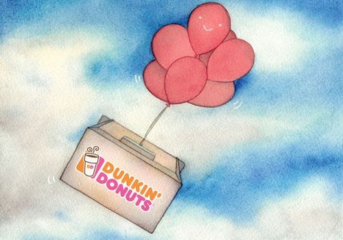 復(fù)古的插畫(huà)：怦然心動(dòng)