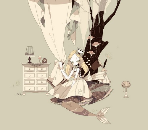 4款獨特插畫圖片，詭異風(fēng)格插畫