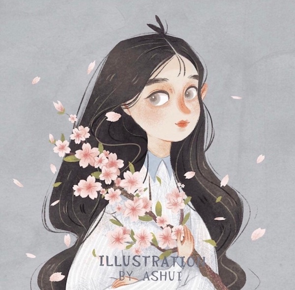 手繪插畫，適合做頭像的插畫