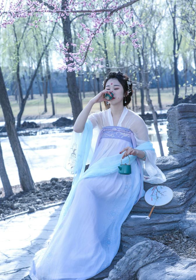 漢服仙女系列，縹緲長(zhǎng)裙圖片