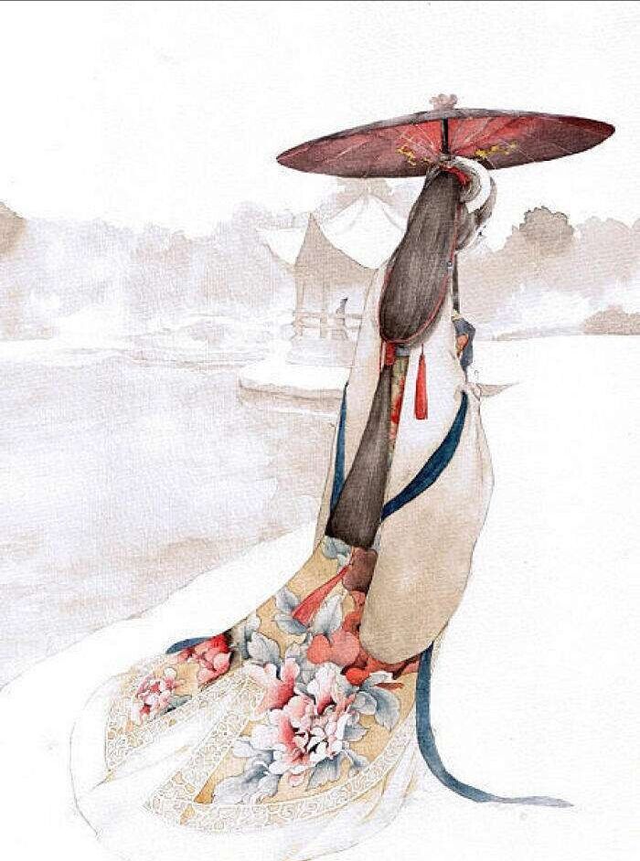 6款唯美古風圖片：亂世笙歌，深情天下