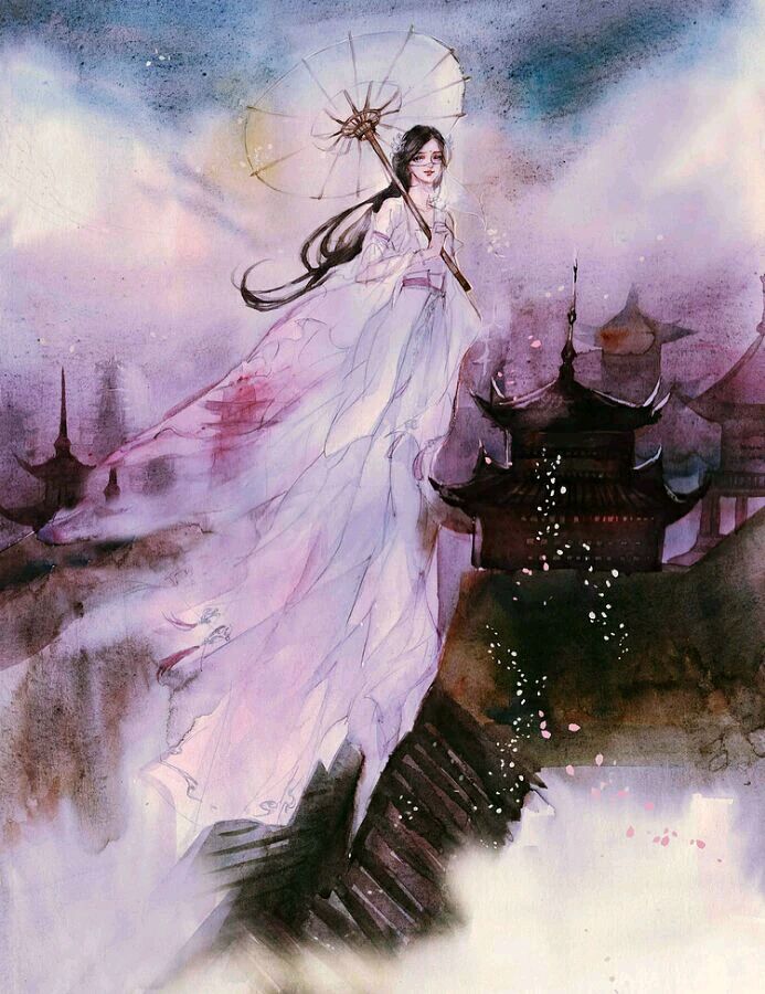 5款唯美古風圖片：彼岸花開葉已落