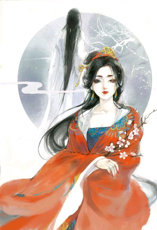 4款唯美古風圖片：孤影成形淚濕衣