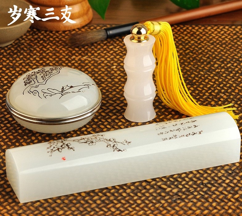 金絲入扣，細膩晶瑩的文房印璽（二）