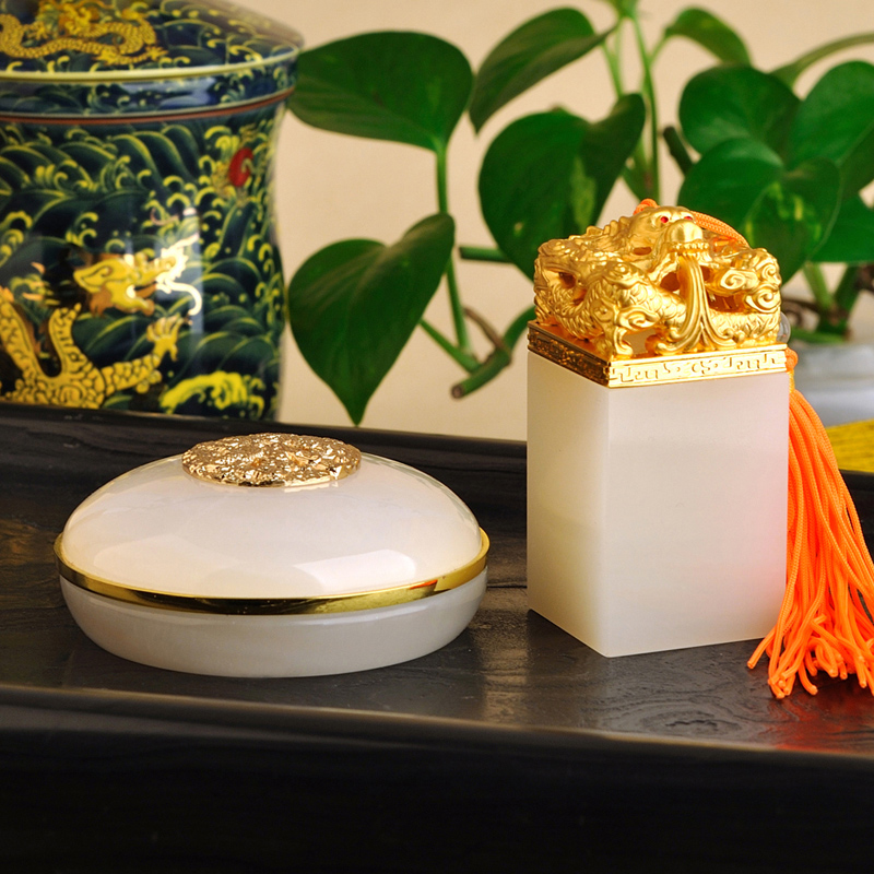 金絲入扣，細(xì)膩晶瑩的文房印璽（四）