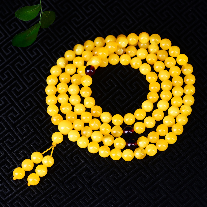  天然蜜蠟腕間手鏈