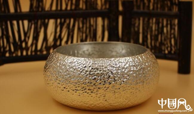 9999千足銀，純手工純銀建水